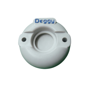 Deggy Button mounting bracket used to install Deggy checkpoint buttons on walls and inspection points.